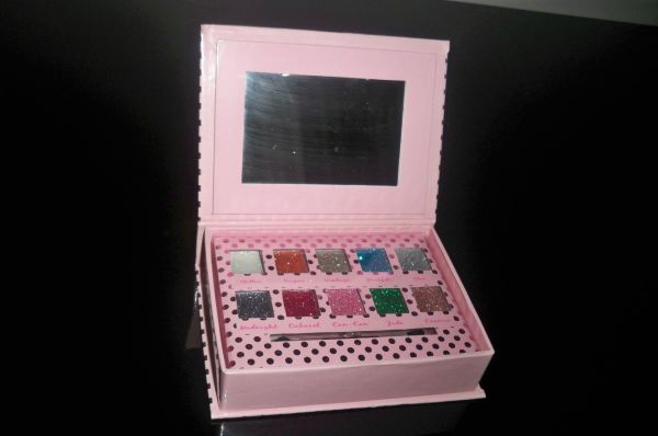 Kit Sombra Glitter c/ 10 cores